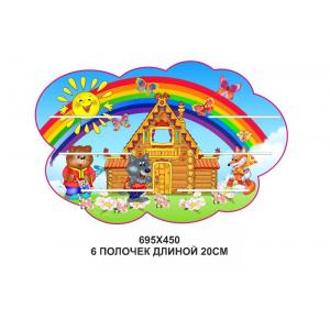  Стенд для виробів "Теремок"