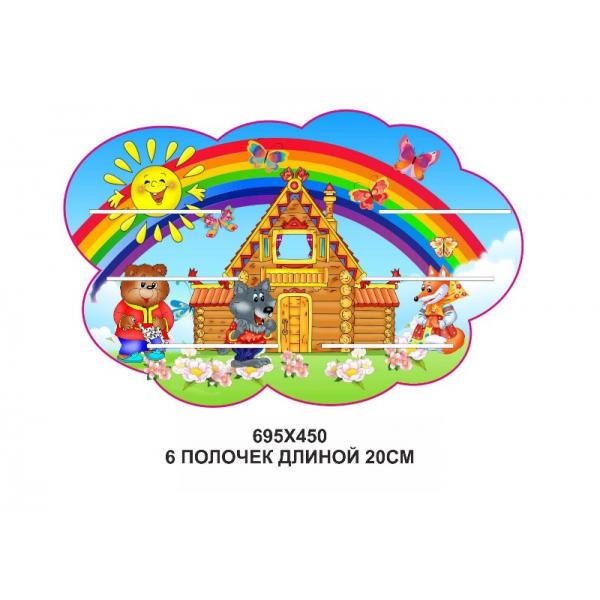 Стенд для виробів "Теремок"
