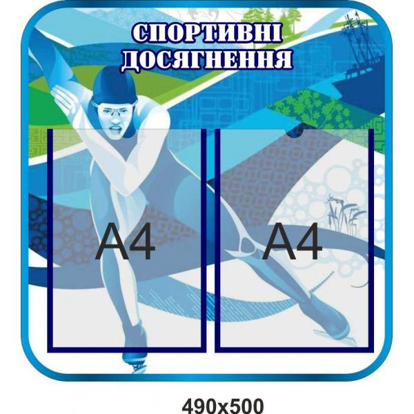 Стенд у спортивну залу "Спортивні досягнення"