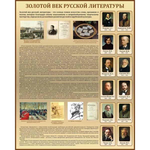 Золотий вік літератури - О. С. Пушкін, Н. В. Гоголь