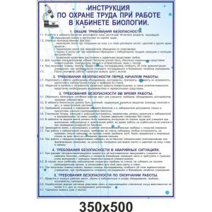 Інструкція з охорони праці "Кабінет біології"