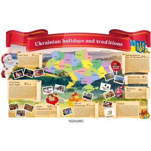 Стенд "Українські традиції та свята"