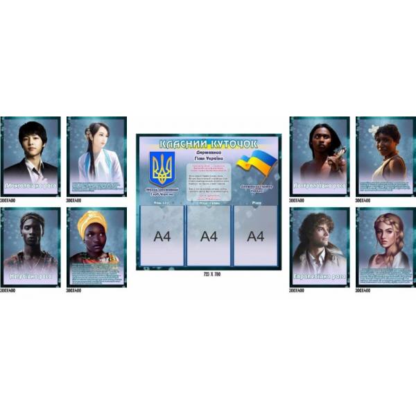 Оформлення кабінету географії "Раси"