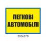 Набір табличок для військової частини "Автомобілі"