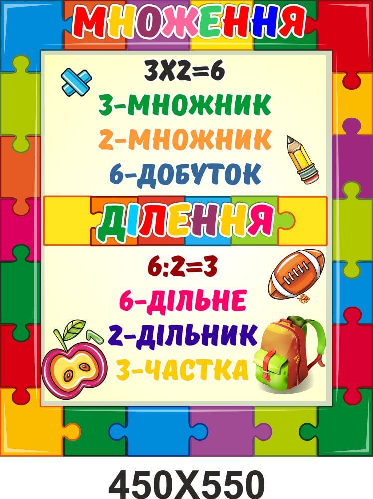 умножение